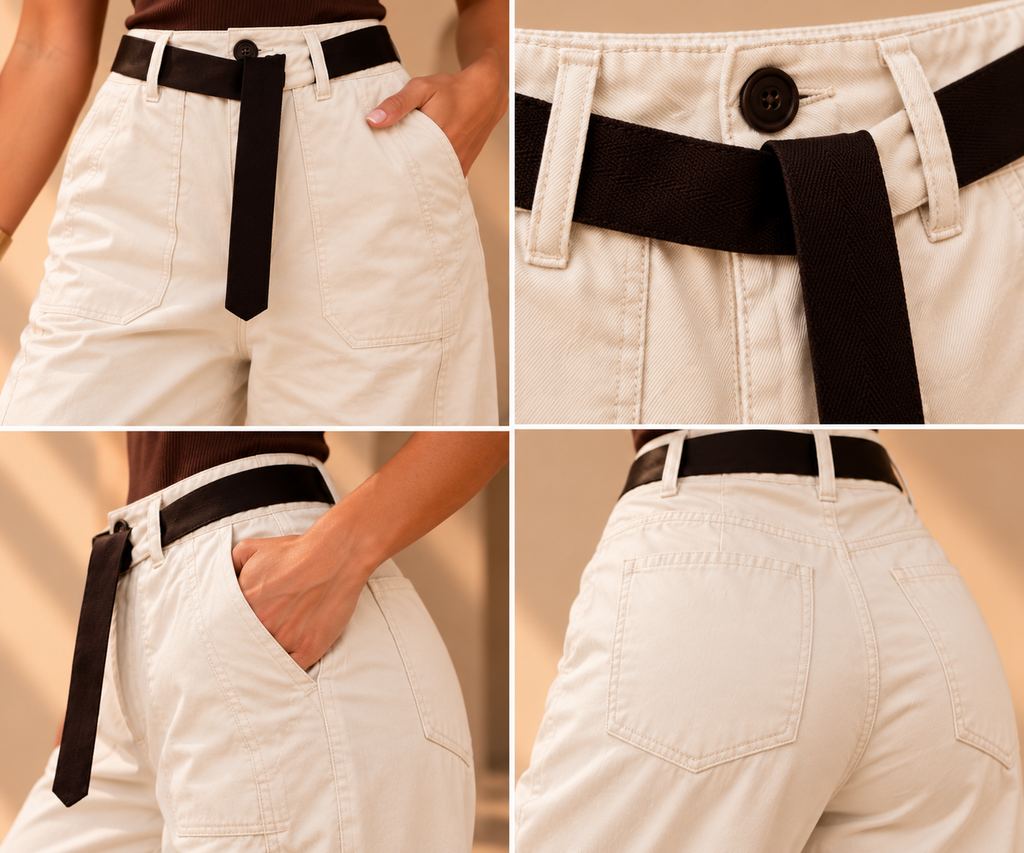Pantalón Marfil
