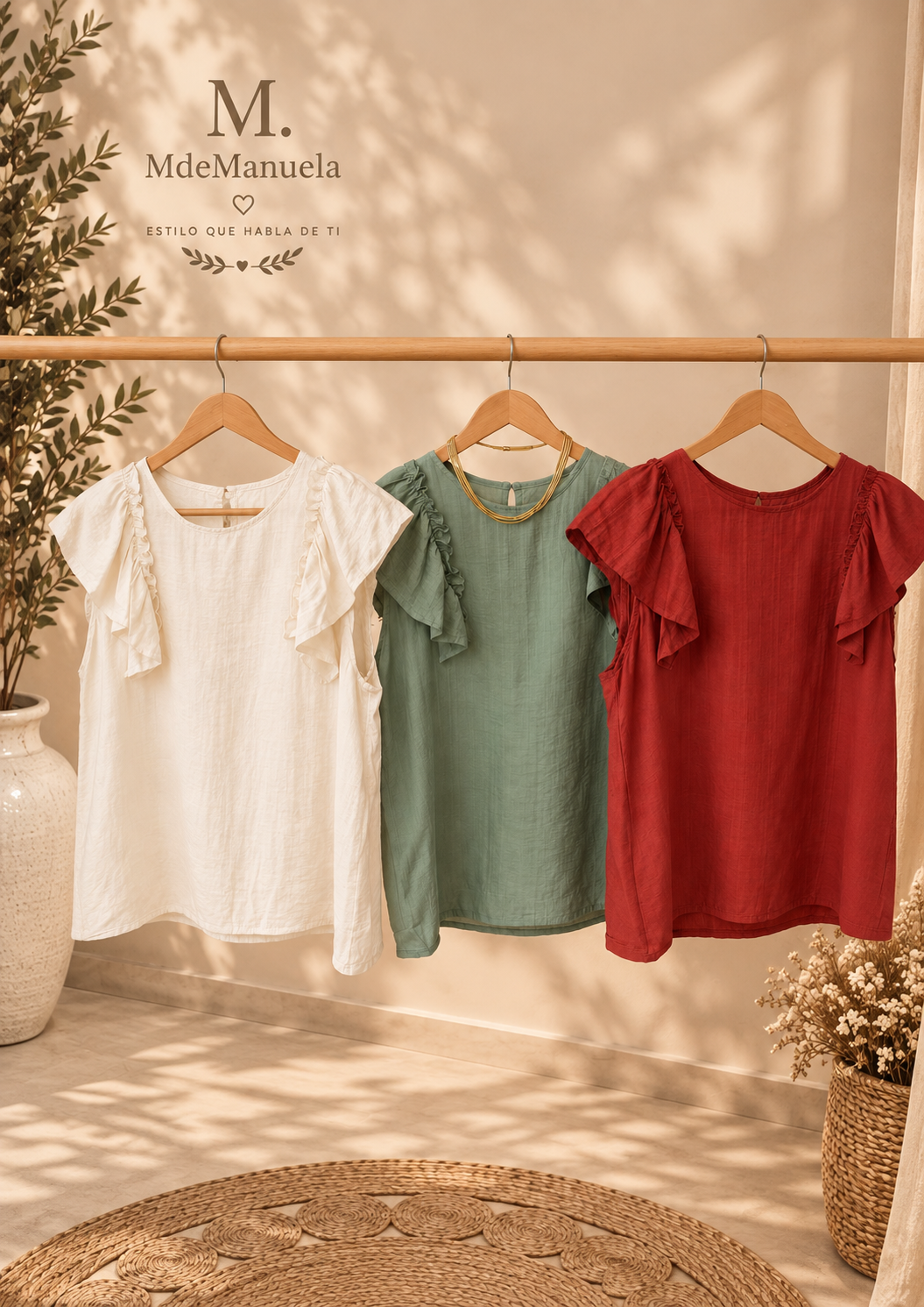 Blusa volante