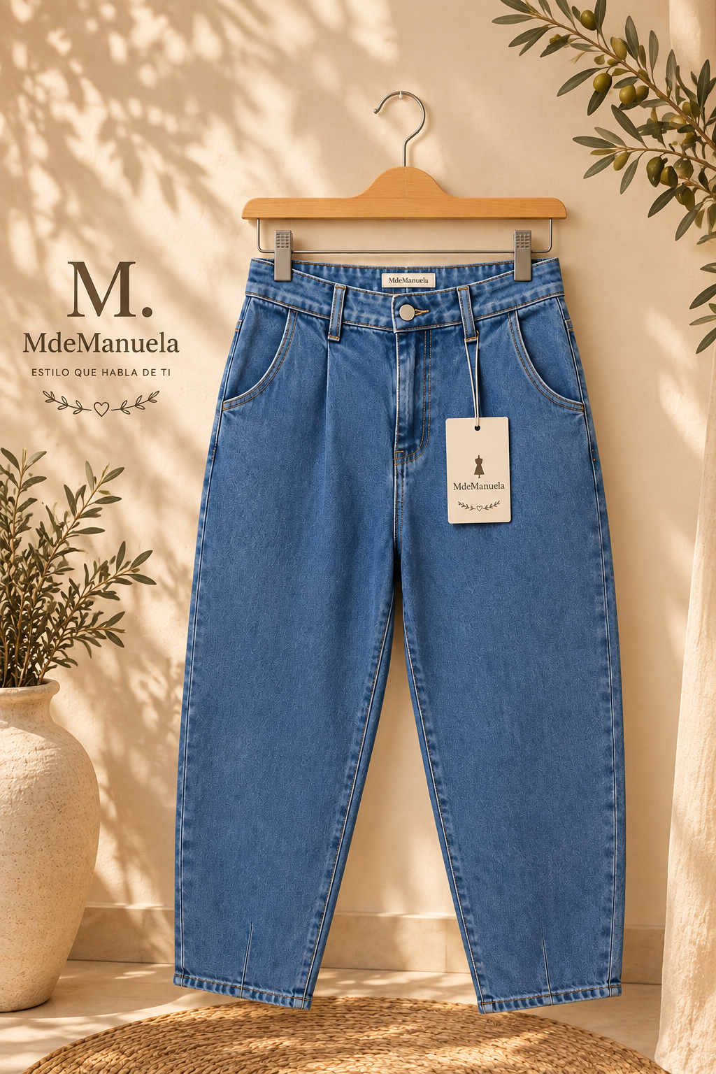 Pantalón vaqueros bailón