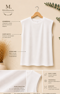 Camiseta Chic Hombreras
