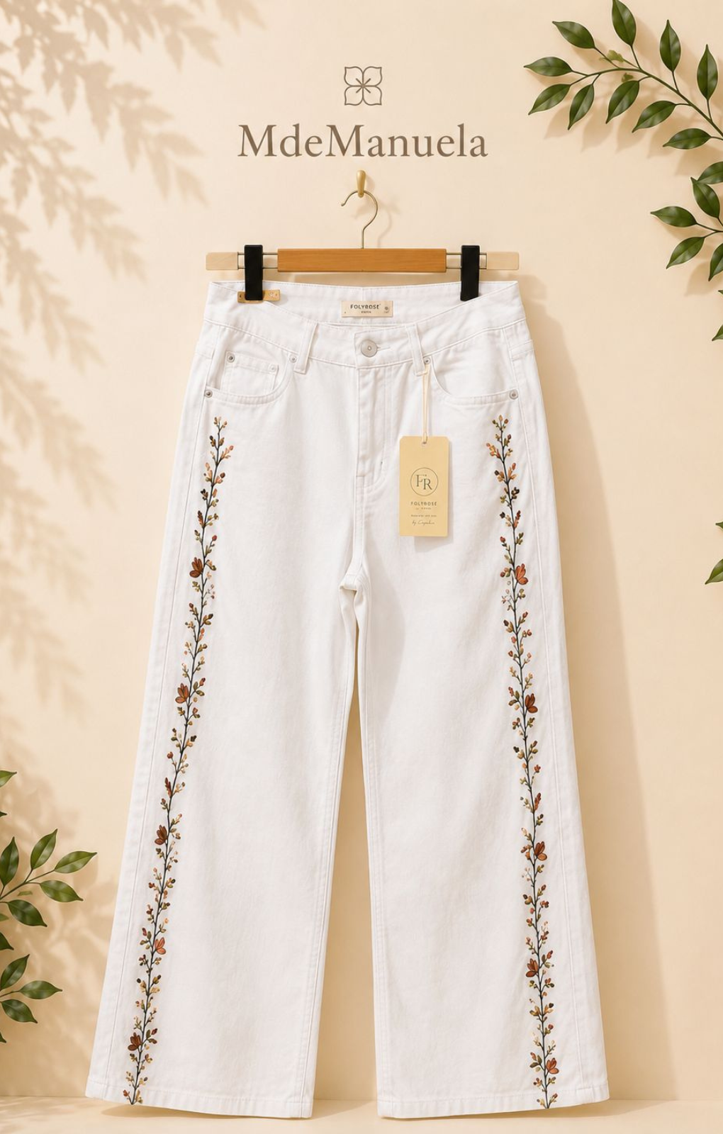 Pantalón vaquero primavera (pata ancha)