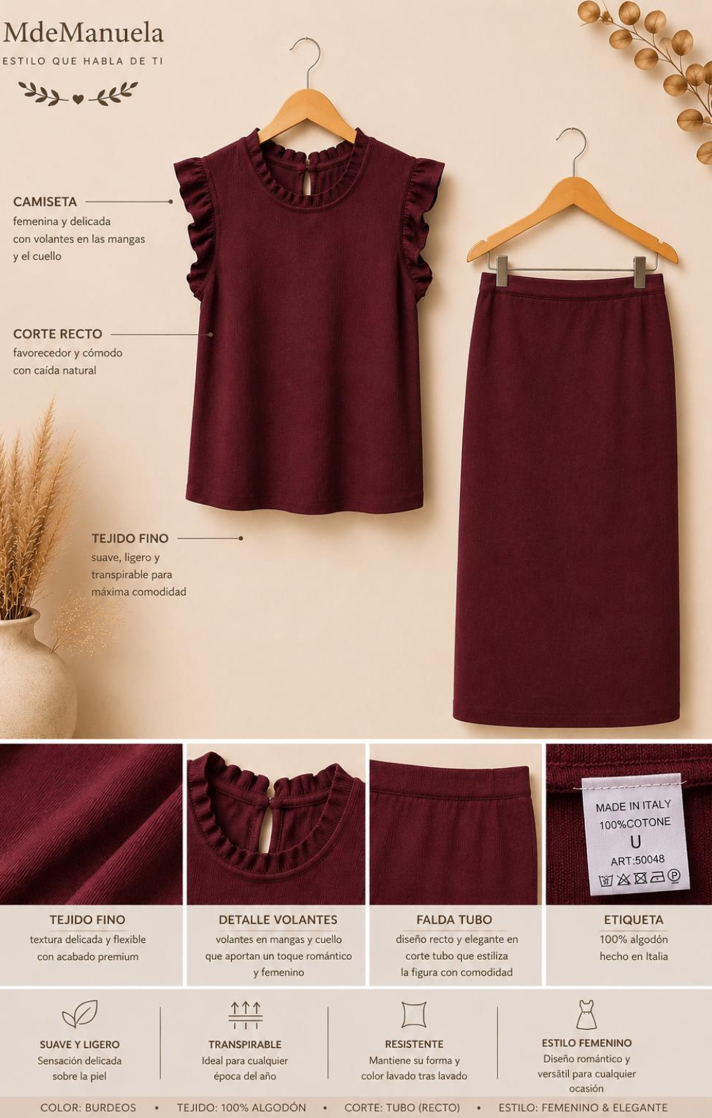 Conjunto Valentina